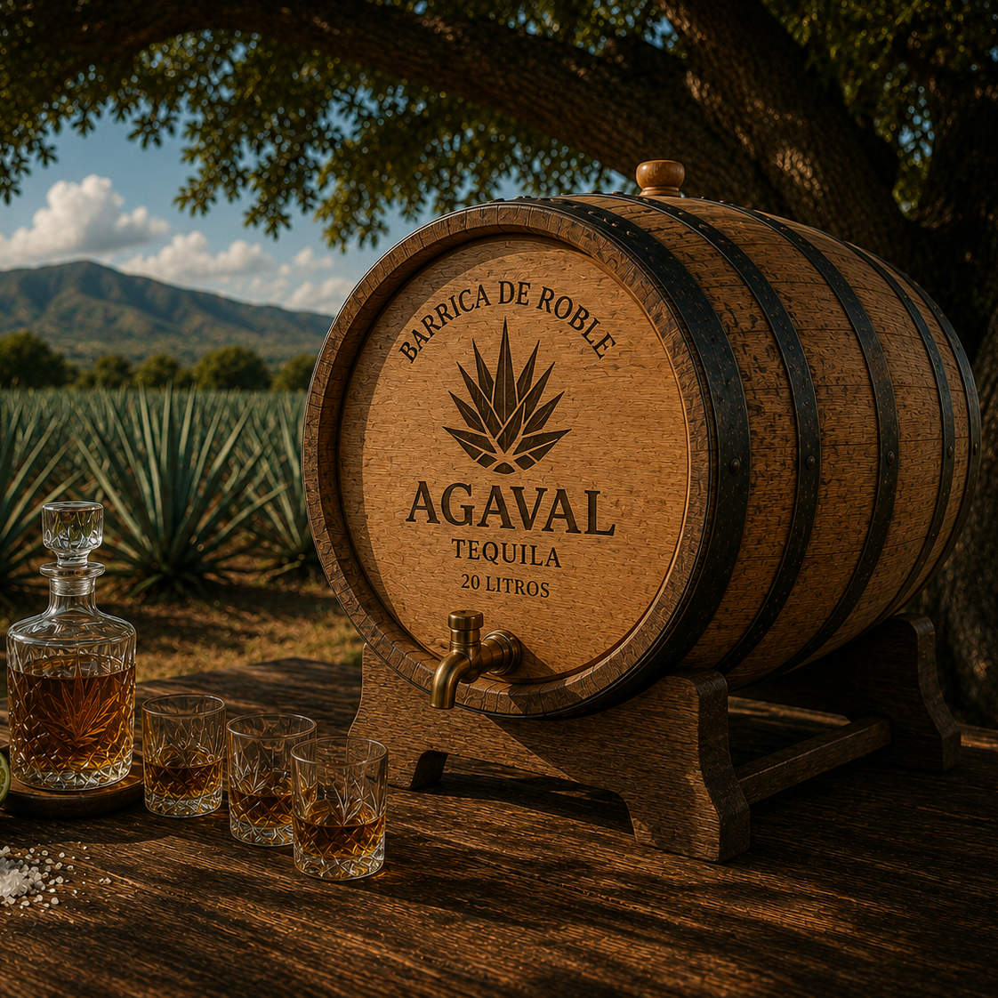 Barrica de Roble Personalizada - 20 Litros